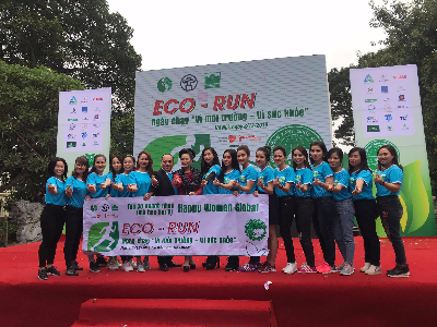 Top 30 doanh nhân của mạng lưới Happy Women tham gia cuộc thi “ECO - Run - Ngày chạy vì môi trường xanh quốc gia 2018” | Việt Nam Innovation | Doanh nhân viêt