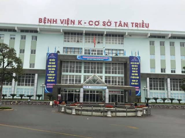 Bệnh viện K - Nơi có rất đông các em nhỏ có hoàn cảnh khó khăn đang điều trị bệnh ung thư.