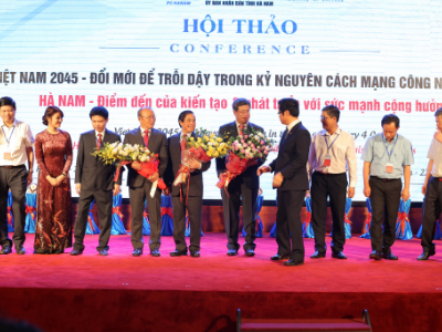 Công ty Cổ phần chế tạo thiết bị Điện lực Hà Nội tham gia Hội thảo “Việt Nam 2045; Hà Nam – điểm đến của kiến tạo và phát triển với sức mạnh cộng hưởng”